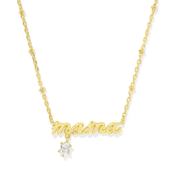 Kendra Scott Mama Crystal Short Pendant Necklace Puckett's Fine Jewelry Benton, KY