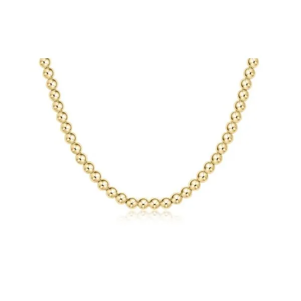 Enewton choker 17'' Classic Gold 5mm Beaded Necklace Puckett's Fine Jewelry Benton, KY