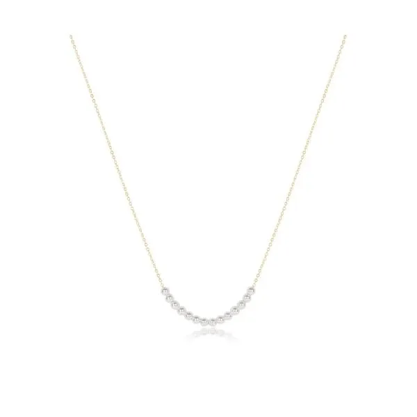 E NEWTON 16" NECKLACE GOLD - CLASSIC BEADED BLISS 4MM PEARL Puckett's Fine Jewelry Benton, KY