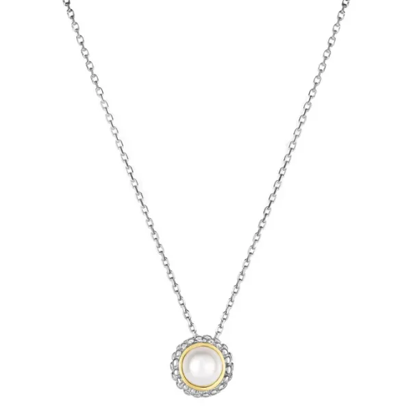 Phillip Gavriel Sterling Silver and 18K Freshwater Pearl Pendant Puckett's Fine Jewelry Benton, KY