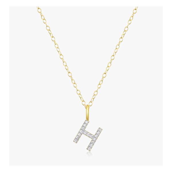 Monte Luna Intitial Necklace, 