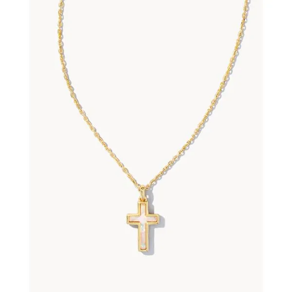 Kendra Scott Cross Pendant Necklace Puckett's Fine Jewelry Benton, KY