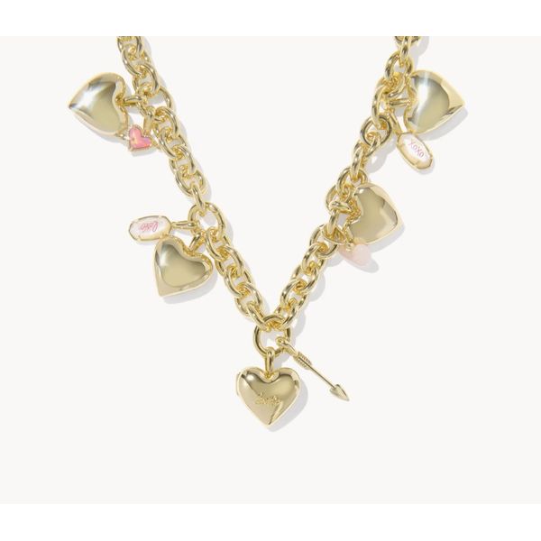 Kendra Scott Jayna Statement Necklace, Gold Ivory Mother of Pearl Puckett's Fine Jewelry Benton, KY