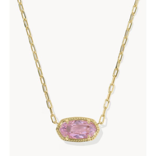 Kendra Scott Elisa Luxe Gold Short Pendant Necklace Puckett's Fine Jewelry Benton, KY