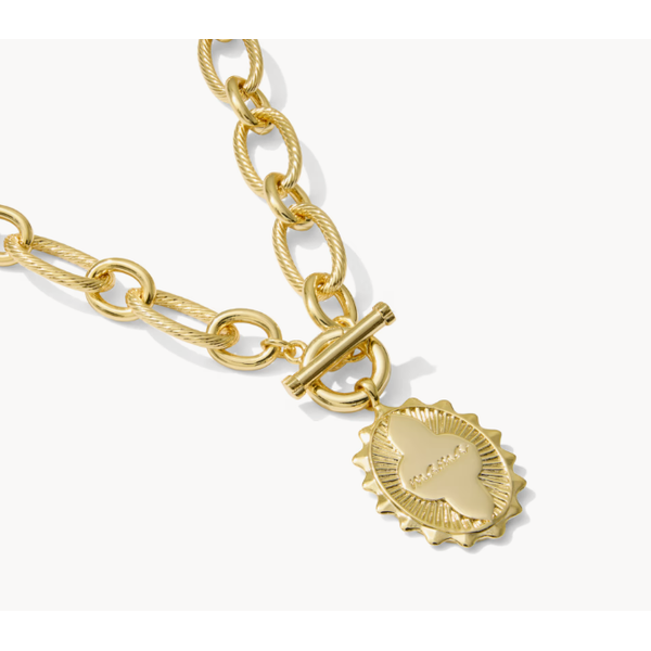 Kendra Scott Mama Link Chain Necklace, Gold Tone Image 2 Puckett's Fine Jewelry Benton, KY