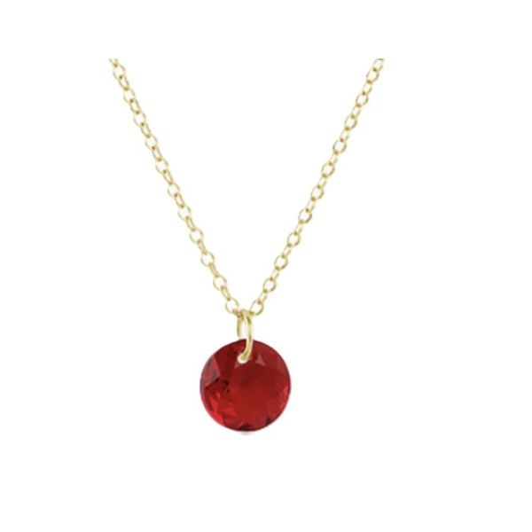 ENEWTON REFLECTIONS -16 NECKLACE GOLD TONE - REFLECTION SMALL CHARM - 1 (JANUARY) Puckett's Fine Jewelry Benton, KY