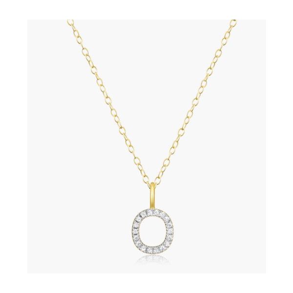 Monte Luna Intitial Necklace, 