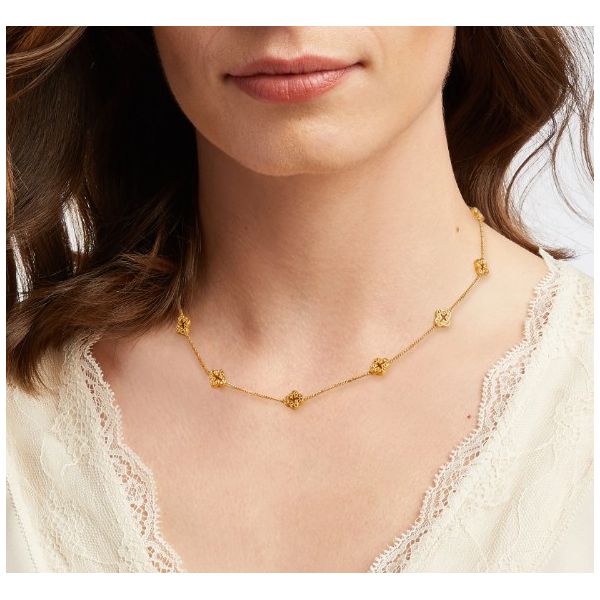 JULIE VOS FLORENTINE DEMI-DELICATE NECKLACE GOLD PLATED - One Size Image 2 Puckett's Fine Jewelry Benton, KY