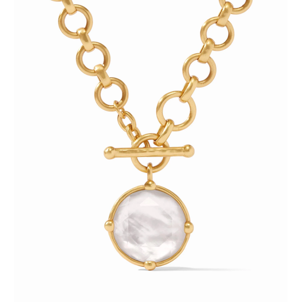 Julie Vos Honeybee Demi Necklace - Iridescent Clear Crystal Puckett's Fine Jewelry Benton, KY