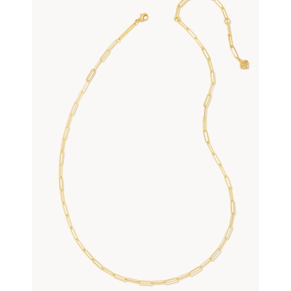Courtney Paperclip Necklace in Gold Puckett's Fine Jewelry Benton, KY