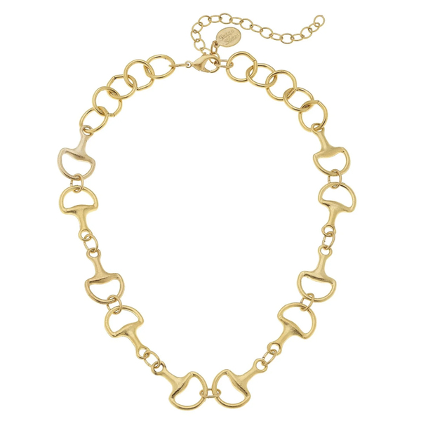 Susan Shaw Gold Horse Bit Necklace Puckett's Fine Jewelry Benton, KY