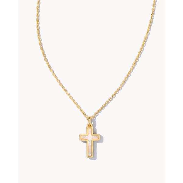 Kendra Scott Cross Pendant Necklace Puckett's Fine Jewelry Benton, KY