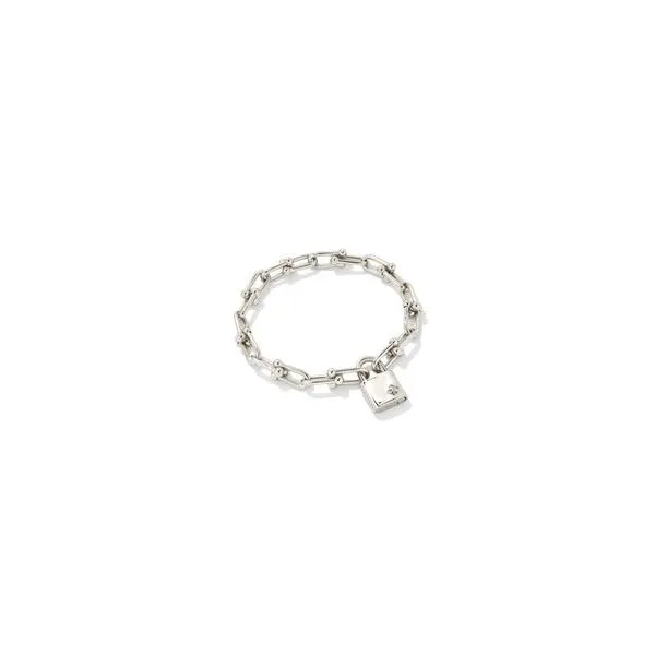 Lock chain bracelet shop