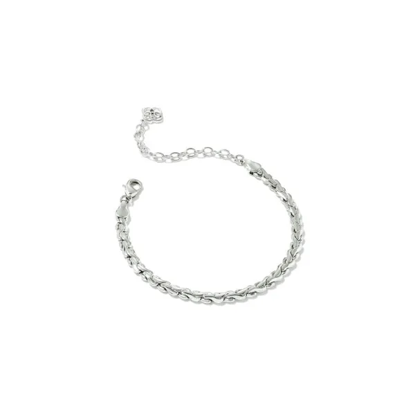 KENDRA SCOTT BRILLE CHAIN BRACELET SILVER TONE Puckett's Fine Jewelry Benton, KY