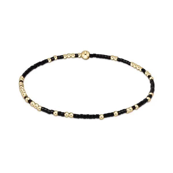 E Newton Gameday Hope Unwritten Bracelet - Onyx Puckett's Fine Jewelry Benton, KY