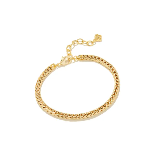 Kendra Scott Gold Tone Chain Bracelet Puckett's Fine Jewelry Benton, KY