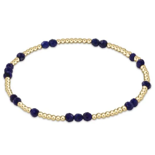 E Newton Extends Hope Unwritten Gemstone Bracelet - Lapis Puckett's Fine Jewelry Benton, KY