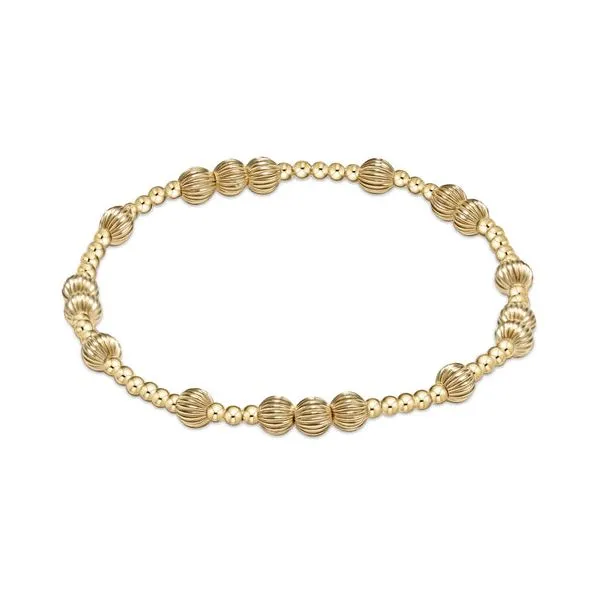 E NEWTON HOPE UNWRITTEN DIGNITY 5MM BEAD BRACELET - GOLD Puckett's Fine Jewelry Benton, KY