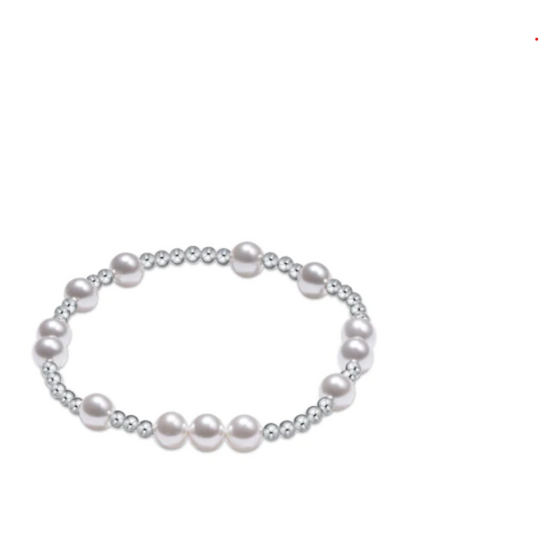ENEWTON EXTENDS - HOPE UNWRITTEN STERLING 5MM BEAD BRACELET - PEARL Puckett's Fine Jewelry Benton, KY