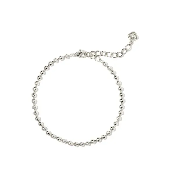 Kendra Scott Oliver Chain Bracelet, Rhodium Metal Puckett's Fine Jewelry Benton, KY