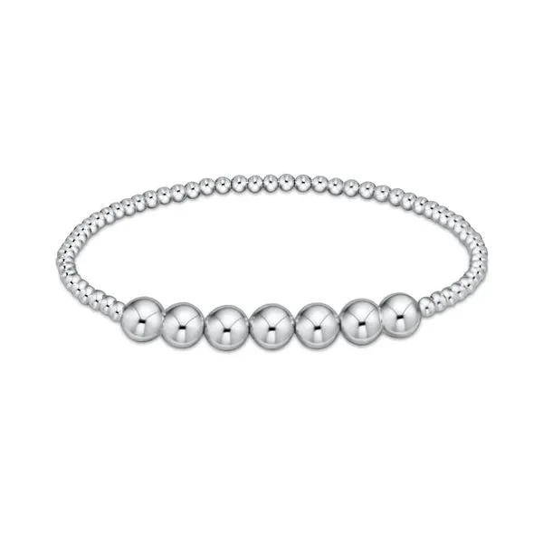 E NEWTON CLASSIC STERLING BEADED BLISS 3MM BEAD - 6MM STERLING Puckett's Fine Jewelry Benton, KY