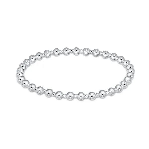 E NEWTON CLASSIC GRATEFUL PATTERN 4MM BEAD - STERLING Puckett's Fine Jewelry Benton, KY