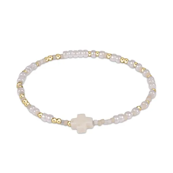 ENEWTON EGIRL HOPE UNWRITTEN SIGNATURE CROSS BRACELET - BEAUTY AND THE BEACH - Children's Puckett's Fine Jewelry Benton, KY