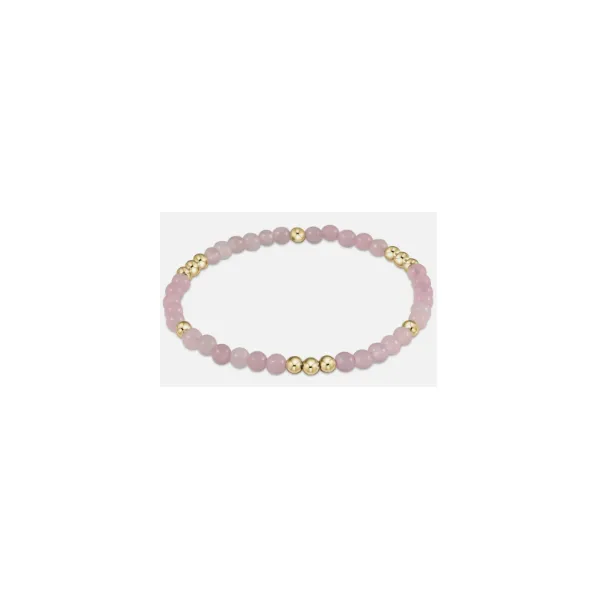 ENEWTON WORTHY PATTERN 3MM BEAD BRACELET--PINK OPAL Puckett's Fine Jewelry Benton, KY
