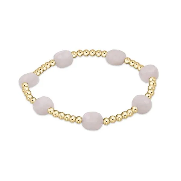 ENEWTON ADMIRE GOLD 3MM BEAD BRACELET - MOONSTONE Puckett's Fine Jewelry Benton, KY