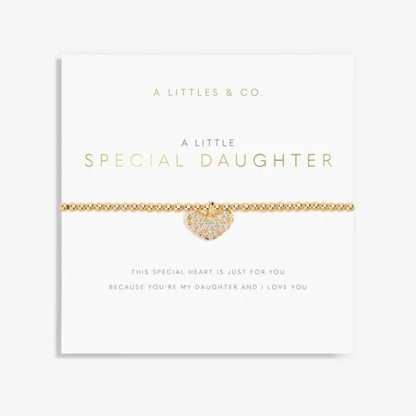 KATIE LOXTON A LITTLE SPECIAL DAUGHTER, GOLD TONE BRACELET Puckett's Fine Jewelry Benton, KY