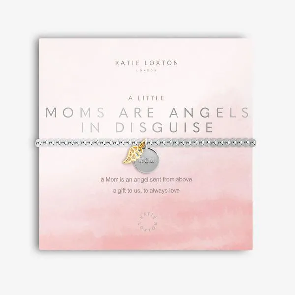 KATIE LOXTON A LITTLE MOMS ARE ANGELS IN DISGUISE BRACELET Puckett's Fine Jewelry Benton, KY