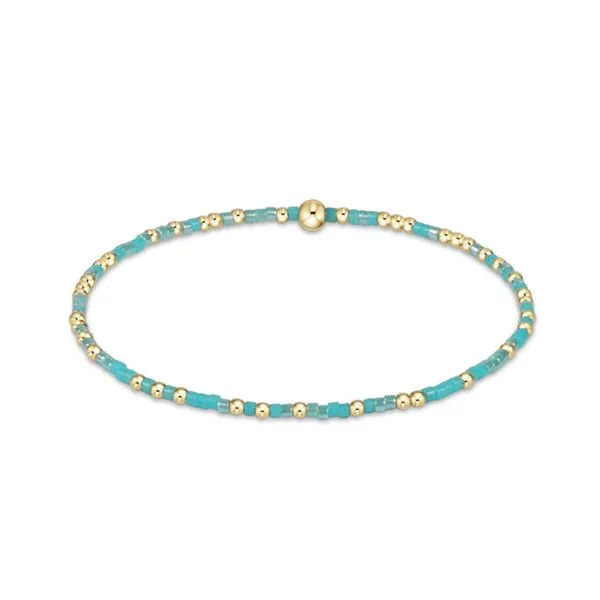 E NEWTON EXTENDS HOPE UNWRITTEN BRACELET - TURQ IT GIRL Puckett's Fine Jewelry Benton, KY