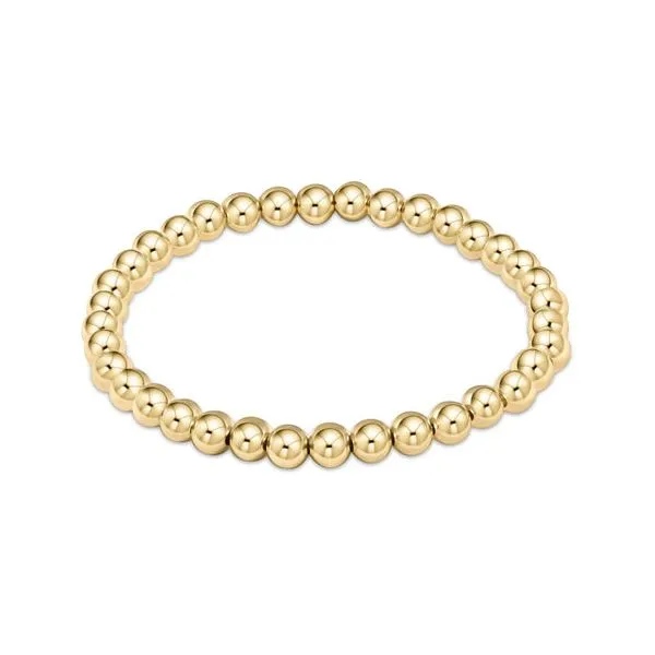 E NEWTON CLASSIC GOLD 5MM BEAD BRACELET Puckett's Fine Jewelry Benton, KY