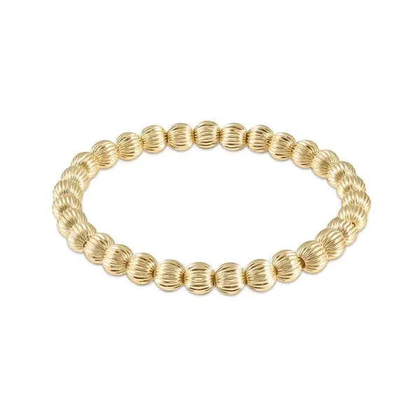 E NEWTON DIGNITY GOLD 6MM BEAD BRACELET - GOLD Puckett's Fine Jewelry Benton, KY