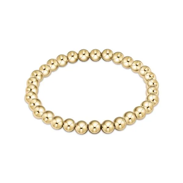 E NEWTON CLASSIC GOLD 6MM BEAD BRACELET Puckett's Fine Jewelry Benton, KY