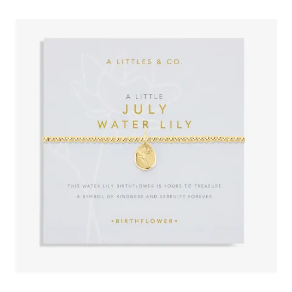 Katie Loxton Birth Flower Bracelet July Puckett's Fine Jewelry Benton, KY