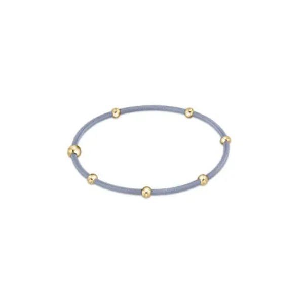 ENEWTON "E"SSENTIALS BRACELET/PONYTAIL HOLDER - DUSTY BLUE Puckett's Fine Jewelry Benton, KY