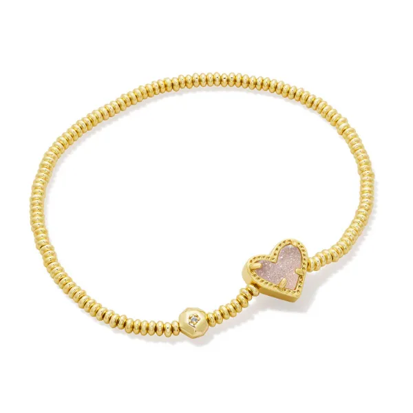 Kendra Scott Ari Heart Stretch Bracelet Puckett's Fine Jewelry Benton, KY