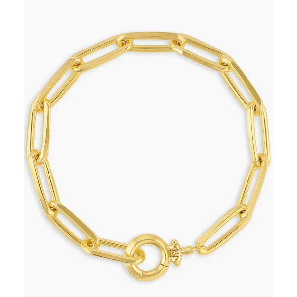 Gorjana Parker XL Bracelet, 18K Gold Plated Puckett's Fine Jewelry Benton, KY