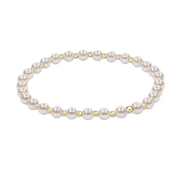 Enewton Extends Classic Grateful Pattern - 4mm Gold and Pearl Puckett's Fine Jewelry Benton, KY