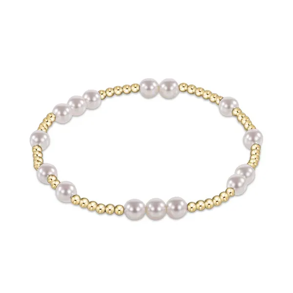 ENEWTON EXTENDS- HOPE UNWRITTEN 5MM BEAD BRACELET- PEARL Puckett's Fine Jewelry Benton, KY