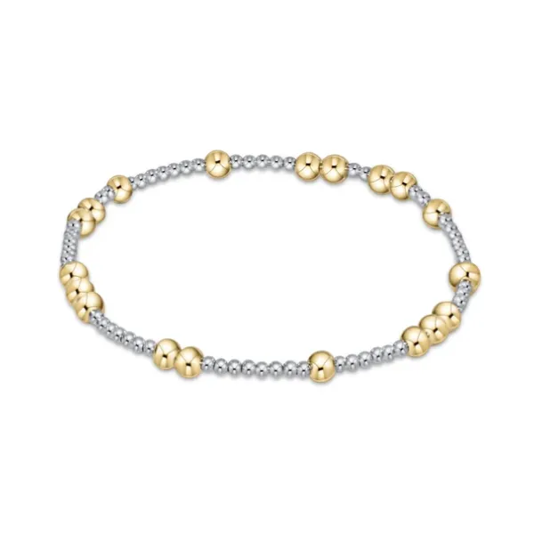E NEWTON EXTENDS HOPE UNWRITTEN 4MM BEAD BRACELET - MIXED METAL Puckett's Fine Jewelry Benton, KY