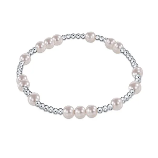 ENEWTON EXTENDS - HOPE UNWRITTEN STERLING 5MM BEAD BRACELET - PEARL Puckett's Fine Jewelry Benton, KY