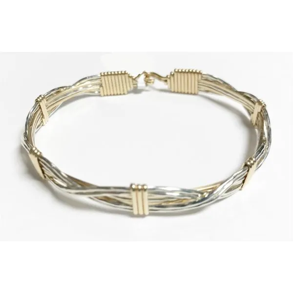 Ronaldo Sands of Time Bracelet- Tutone Silver - 6.5" Puckett's Fine Jewelry Benton, KY