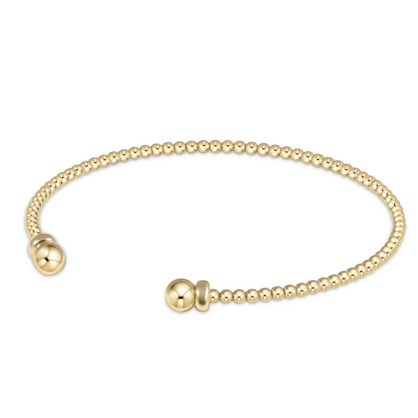 Enewton Classic Gold 2mm Bead Cuff Puckett's Fine Jewelry Benton, KY