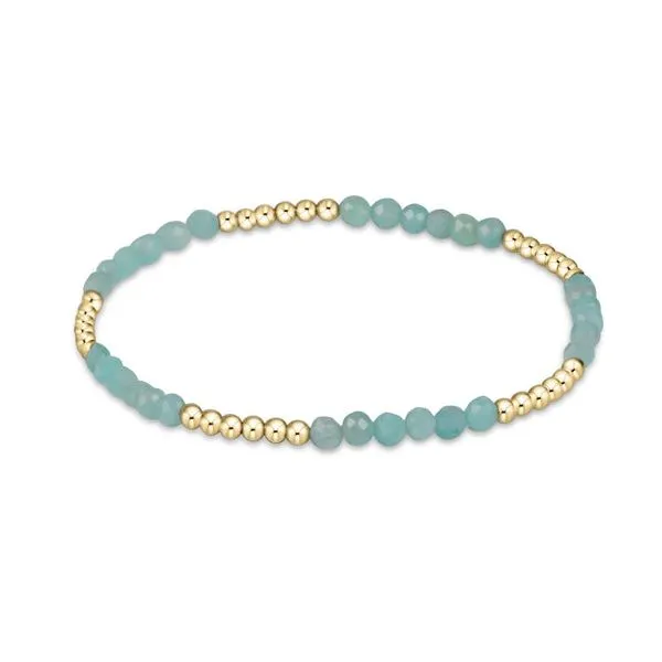 E Newton Blissful Pattern 2.5MM Bead Bracelet - Amazonite Puckett's Fine Jewelry Benton, KY