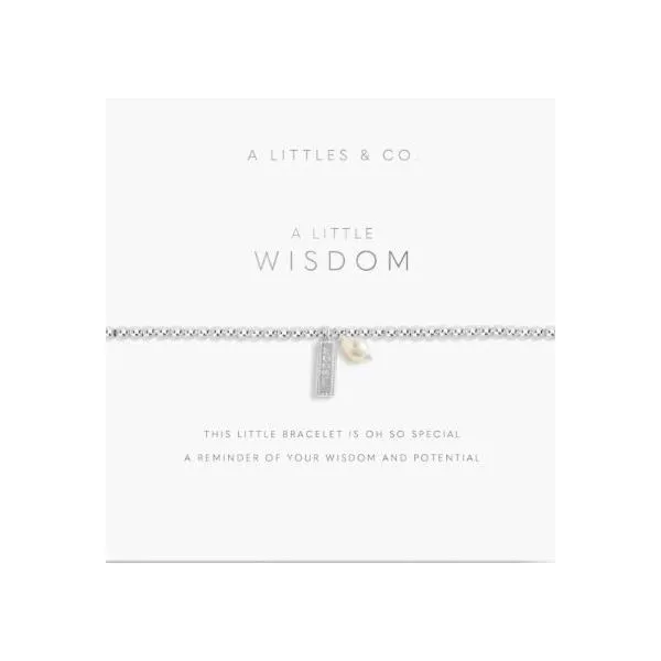 A LITTLE WISDOM BRACELET SILVER BRACELET Puckett's Fine Jewelry Benton, KY