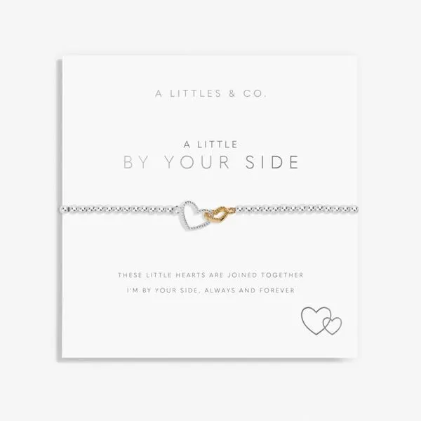 A LITTLE MOMMY TO BE BRACELET, SILVER AND ROSE STRETCH Puckett's Fine Jewelry Benton, KY