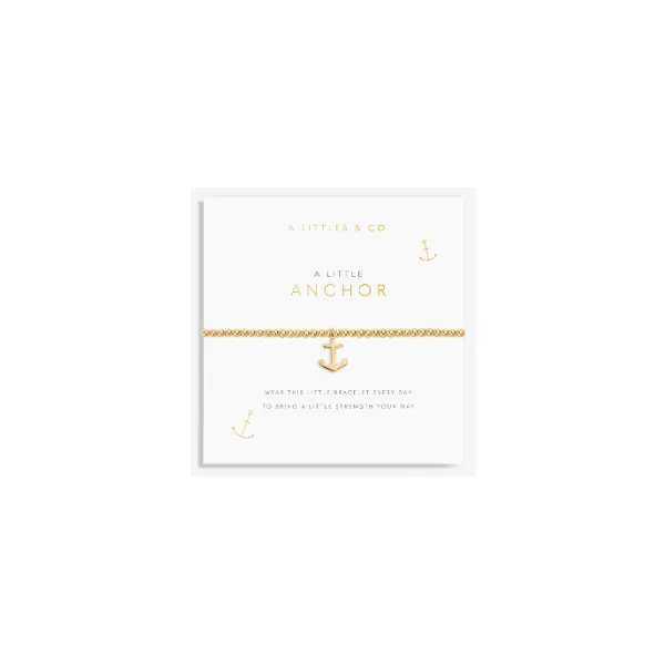 A LITTLE ANCHOR BRACELET--GOLD TONE Puckett's Fine Jewelry Benton, KY