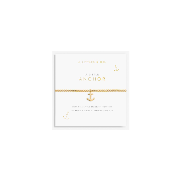 A LITTLE ANCHOR BRACELET--GOLD TONE Puckett's Fine Jewelry Benton, KY